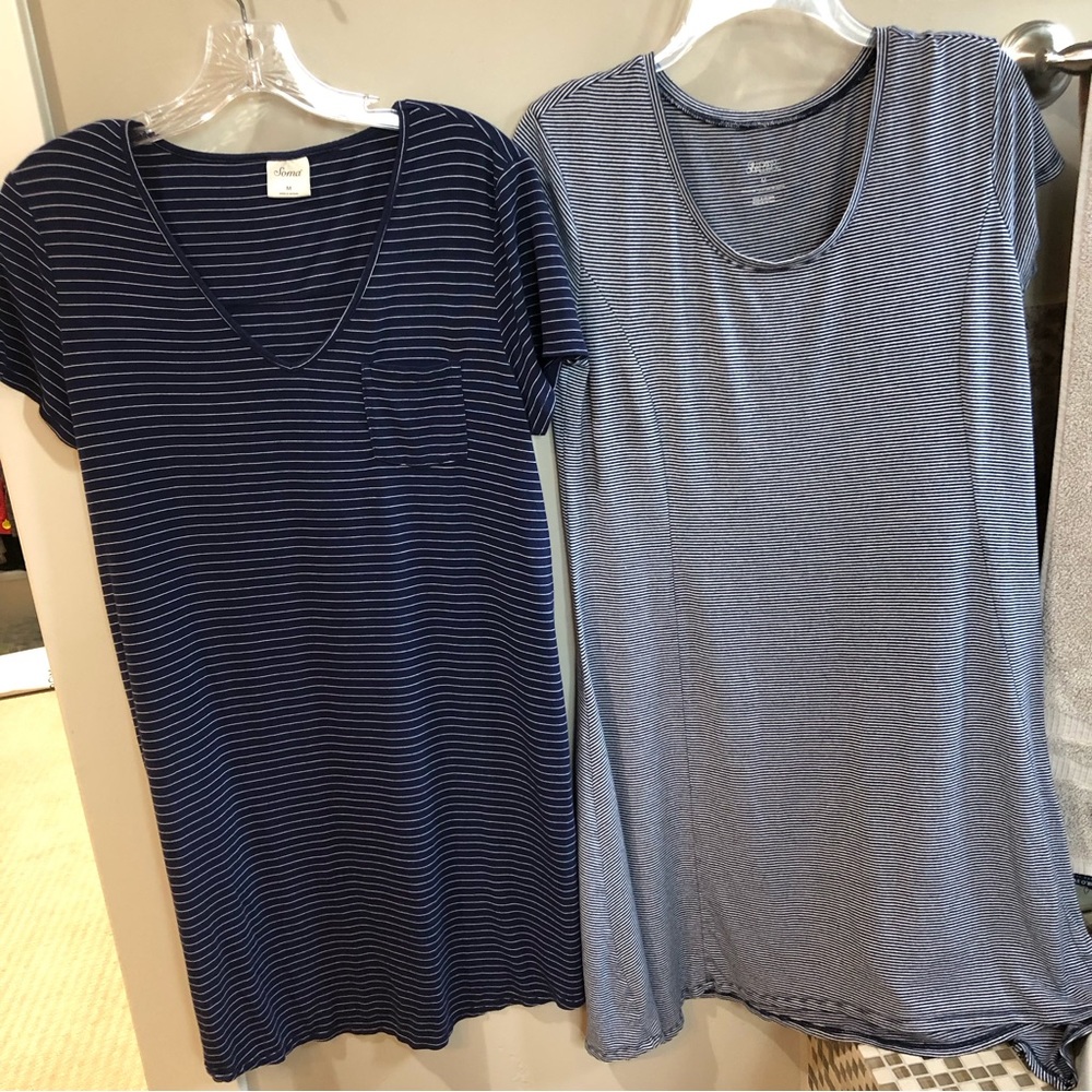 2 Supersoft Nightgowns/Nightshirts